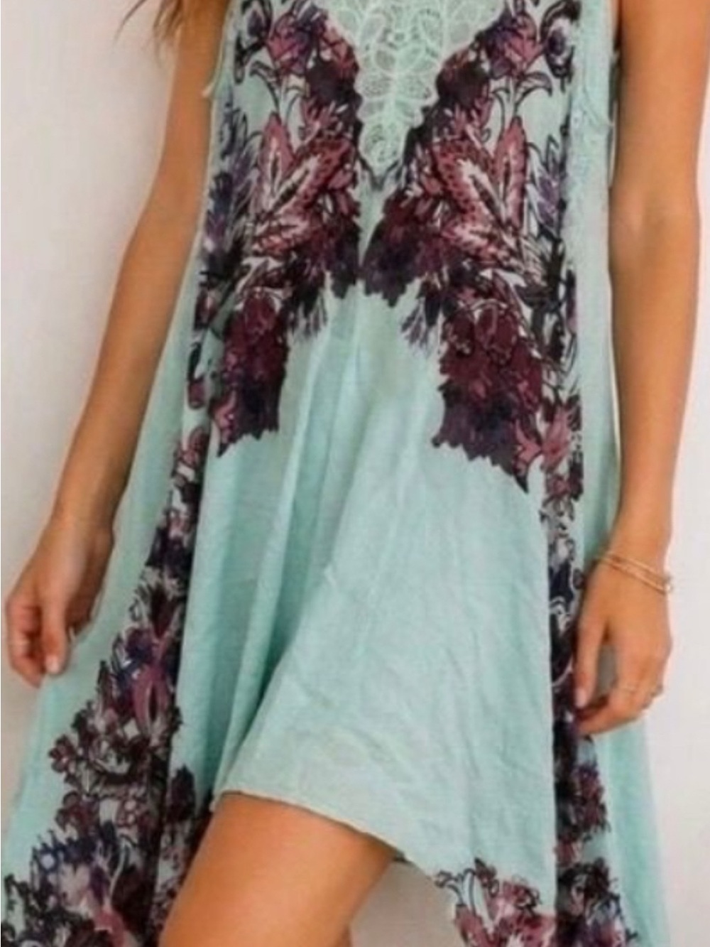 Free People Lace Slip Dress